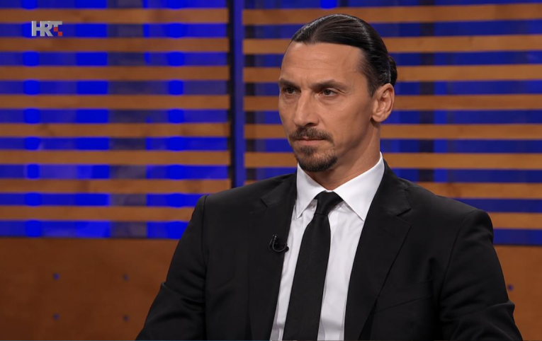 Zlatan Ibrahimović u studiju HRT-a